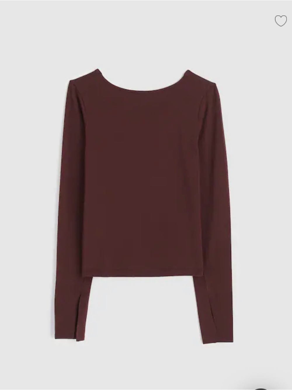 NWT | Madewell Long-Sleeve Scoopback Tee | Size Medium - Picture 3 of 5